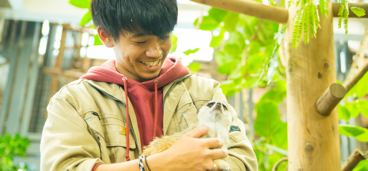 選択授業 動物園 飼育系 北海道エコ 動物自然専門学校