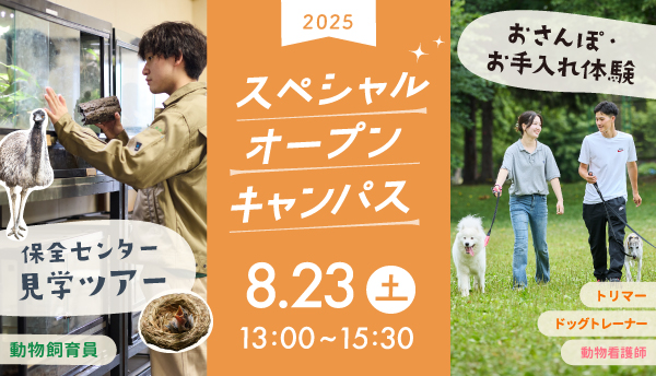 2025年8月スペシャルオープンキャンパス