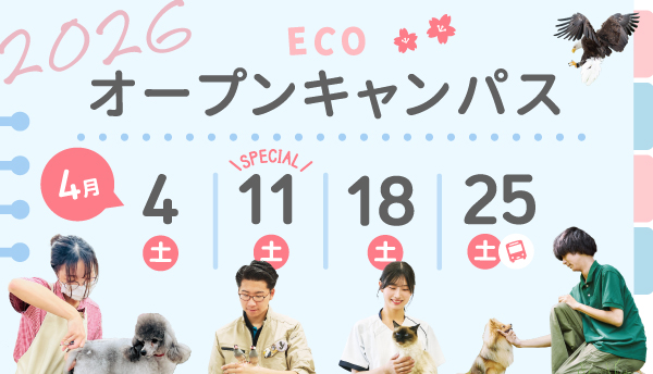 2026年4月オープンキャンパス