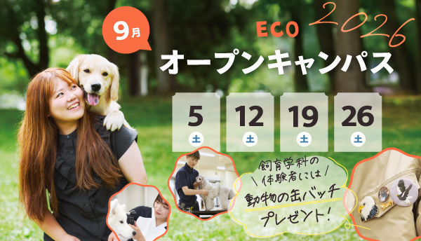2026年9月オープンキャンパス